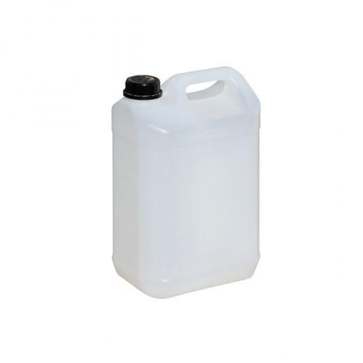 Bidon plastique naturel homologué UN 5L 186mm x 127mm x 290mm