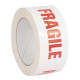 Ruban adhésif PVC Solvant - FRAGILE FRAGILE - 48 mm x 100m