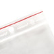 Sachet plastique MINIGRIP à bandes 40 mm x 60 mm - 60µ