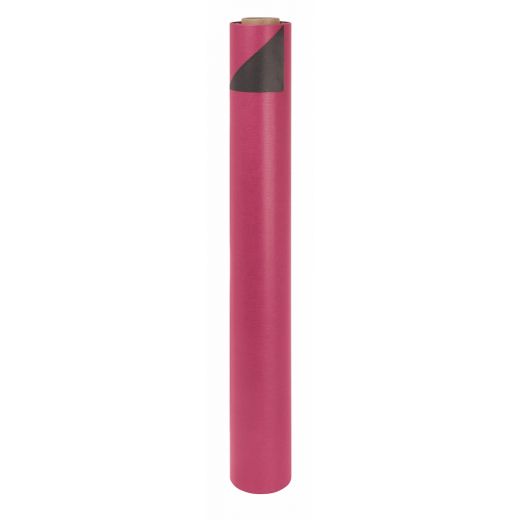 Papier cadeau kraft duo Fushia/ardoise - 70 cm x 50 m